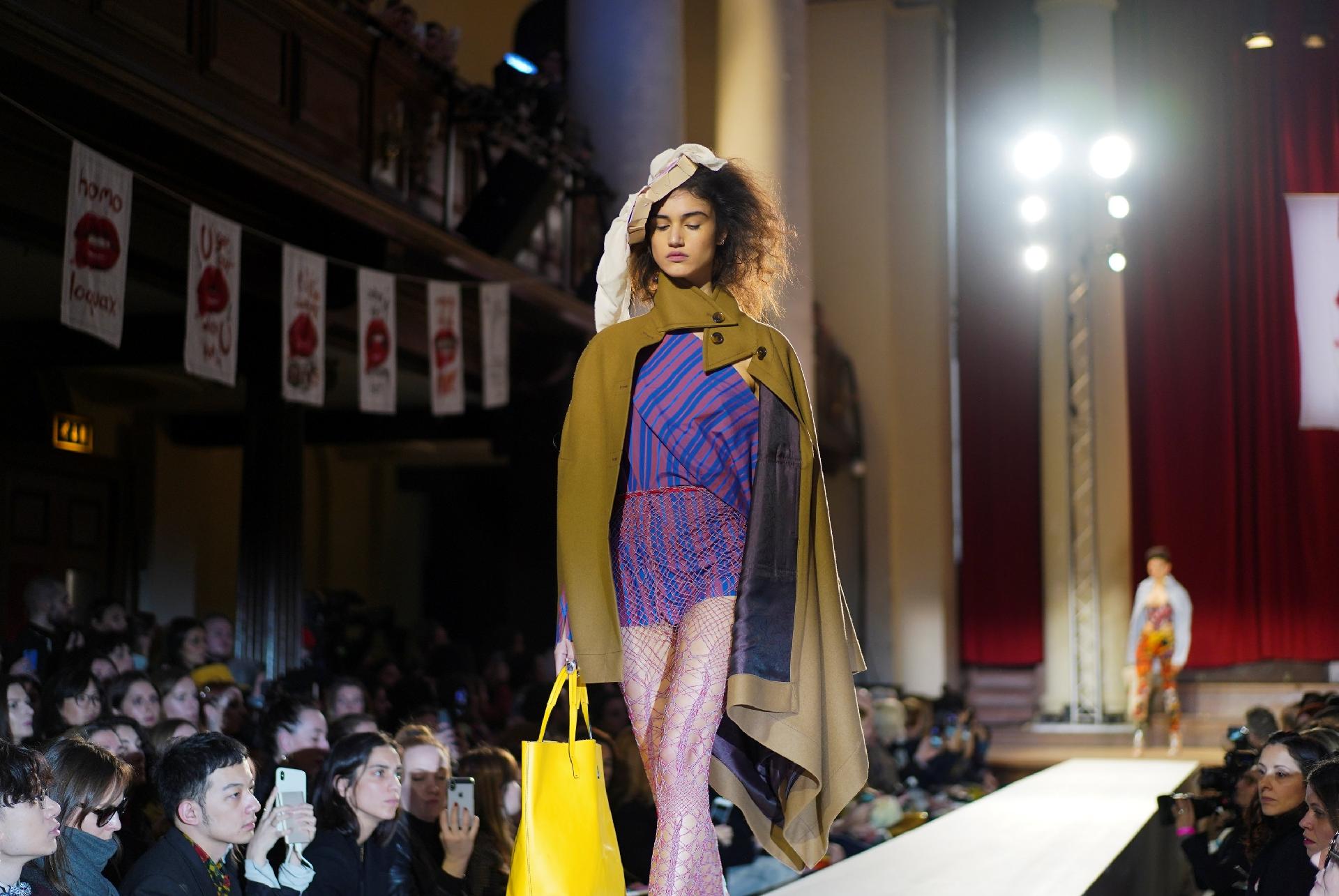 Vivienne Westwood na Semana de Moda de Londres - Reuters