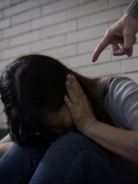 violência doméstica psicológica lei maria da penha - Getty Images/iStockphoto