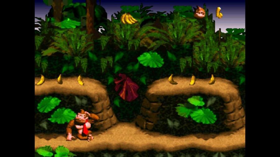 Donkey Kong Country, do Super Nintendo, era um dos games piratas oferecidos pelo app TNavigator2 no Xbox One - Reprodução