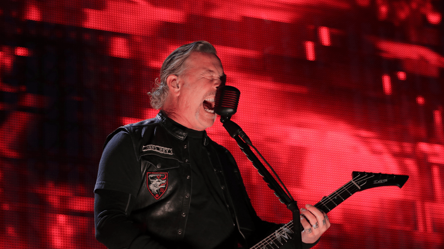 Metallica, do vocalista James Hetfield, tem show marcado em Porto Alegre no mesmo dia de jogo do Grêmio - Reprodução/Facebook