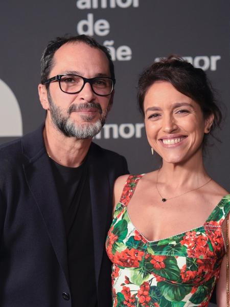 O diretor José Luiz Villamarim e a autora de "Amor de Mãe" Manuela Dias - Estevam Avellar/Globo