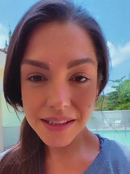 Thais Fersoza falou sobre assunto nos Stories do Instagram - Reprodução/Instagram @tatafersoza