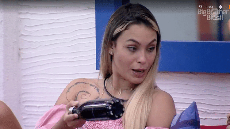 Sarah - Reprodução/Globoplay - Reprodução/Globoplay