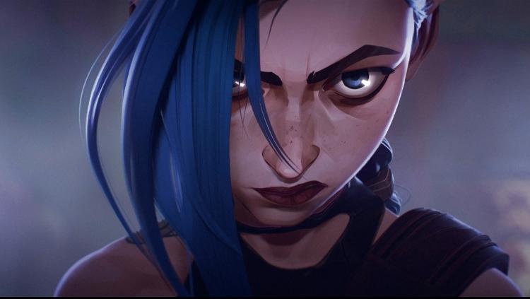 Personagem Jinx da série 'Arcane'