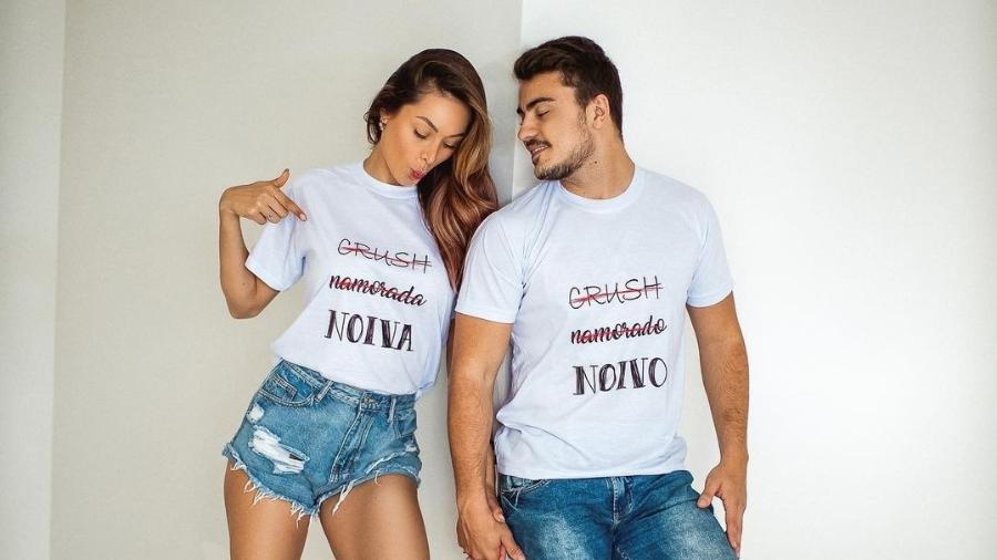 Yasmin Castilho e o noivo, Lucas Provesi, dizem que a decisão foi uma forma de cortar gastos - Reprodução/Instagram