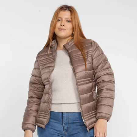 Jaqueta puffer plus size - City Lady - Divulgação - Divulgação