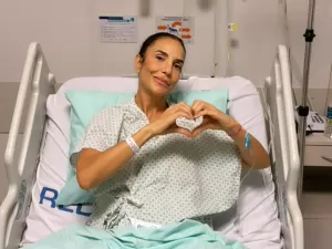 Ivete Sangalo recebe alta e deixa hospital após quadro de pneumonia