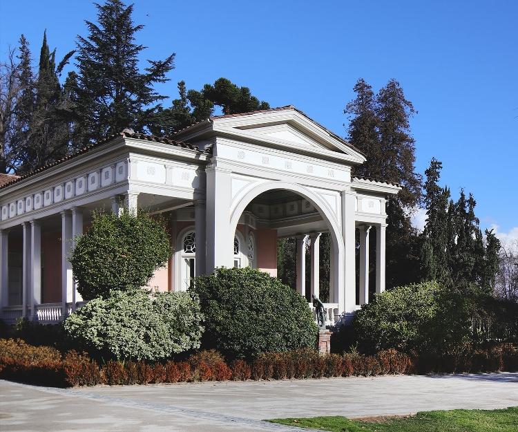Instalações do novo Centro del Vino, a 20 quilômetros de Santiago, no Chile.