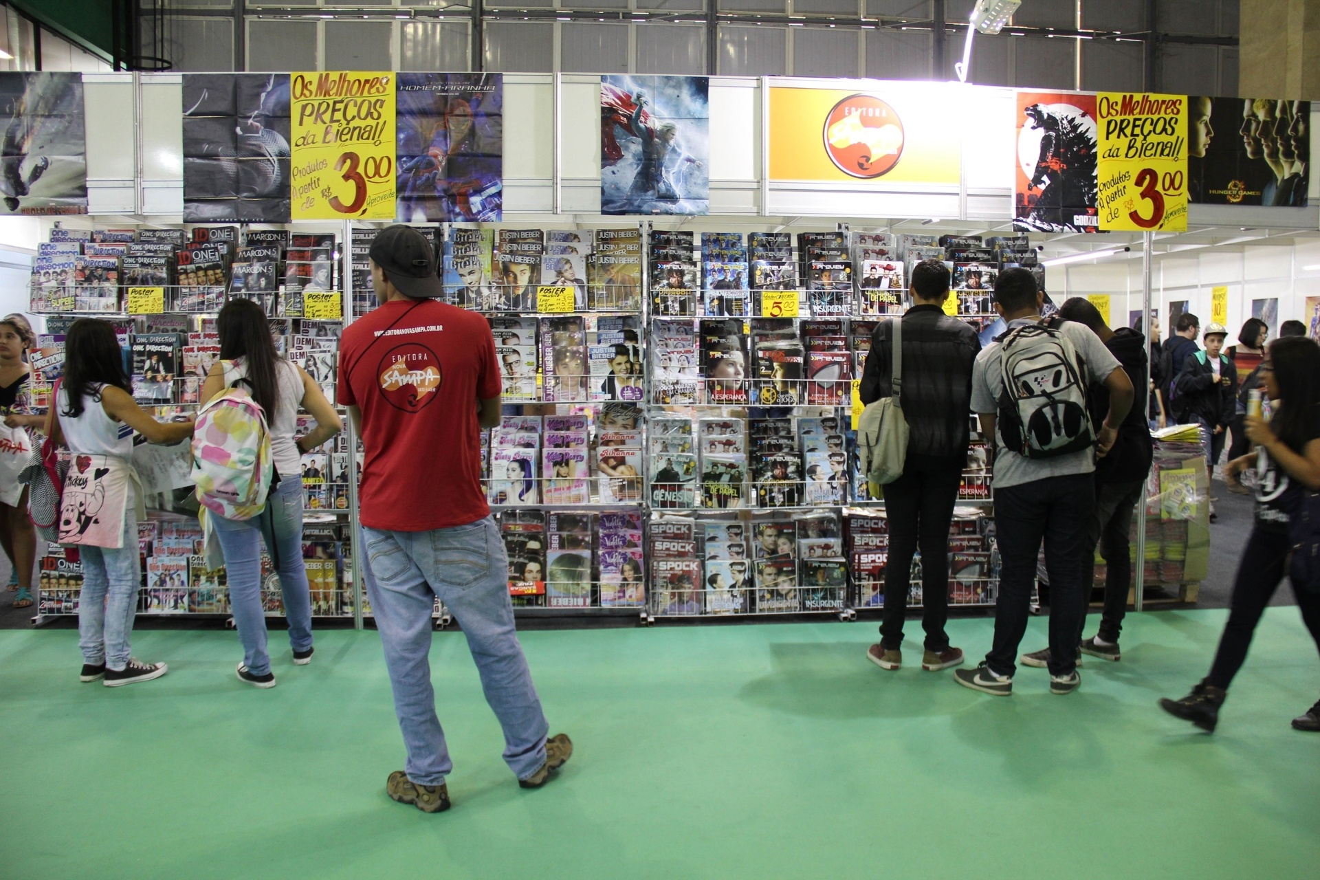 3.set.2015 - 17ª edição da Bienal Internacional do Livro teve início nesta quinta (3) - Estadão Conteúdo