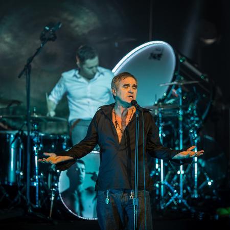 17.nov.2015 - Show de Morrissey no teatro Renaut, em São Paulo - Avener Prado/Folhapress