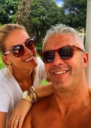 Ana e o marido, Alexandre, que estava em São Paulo e viajou para Minas às pressas - Reprodução/Instagram/alewin71