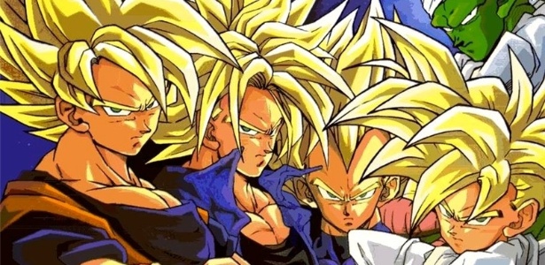 Goku, Vegeta e companhia ficaram loiros em suas versões super saiyajin para "poupar trabalho" - Reprodução