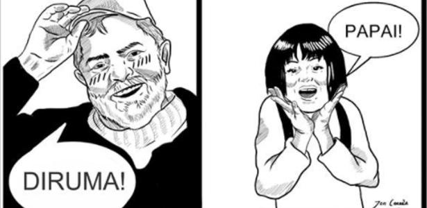 Diruma avista a filha Rura - Divulgação - Divulgação