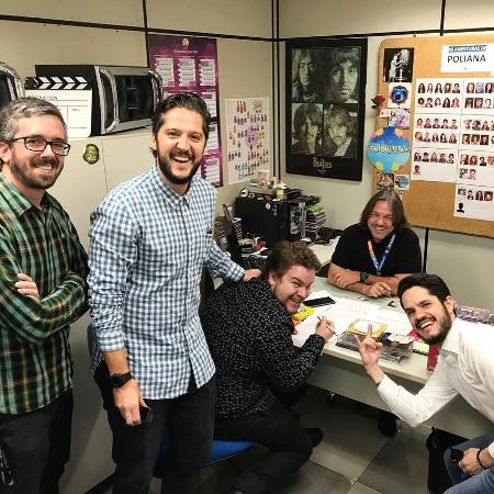 Banda Os Mirandas assina com SBT para integrar trilha sonora de "As Aventuras de Poliana" - Reprodução/Instagram/andrevasco - Reprodução/Instagram/andrevasco