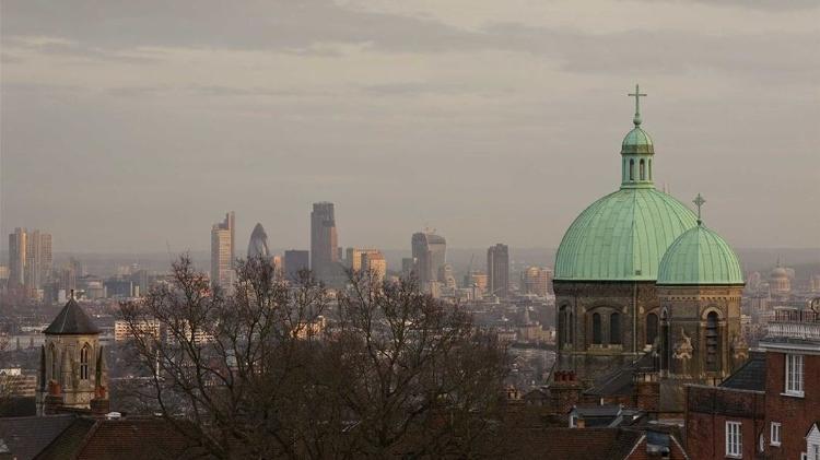 Vista do apartamento de Liam Gallagher no norte de Londres - Dexters/Reprodução - Dexters/Reprodução