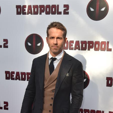 O ator Ryan Reynolds durante a première de "Deadpool" em Nova York - Hector Retamal/AFP