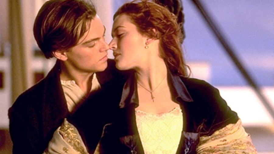 Leonardo DiCaprio e Kate Winslet fizeram histórica como Jack e Rose em "Titanic" (1997) - Divulgação