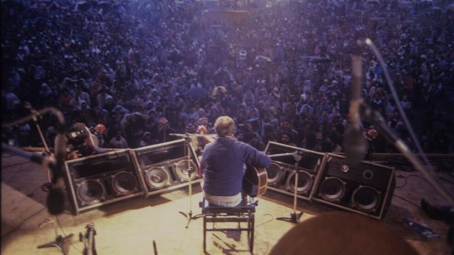 João Gilberto se apresenta no Festival de Águas Claras em 1983 - Divulgação