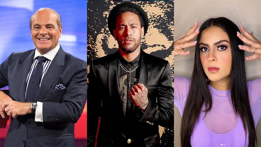Marcelo de Carvalho e a ex-BBB Hana Khalil opinam sobre polêmica envolvendo Neymar - Reprodução/Instagram e Divulgação