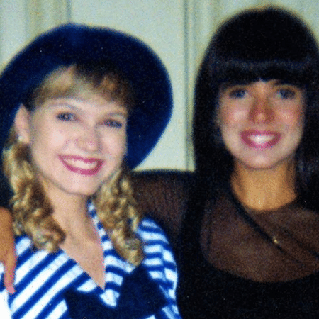 Eliana e Mara Maravilha em foto de 1994 - Reprodução/Instagram