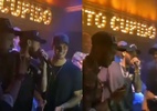 Neymar, Gabriel Medina e Thiaguinho curtem balada juntos em São Paulo - Reprodução/Instagram