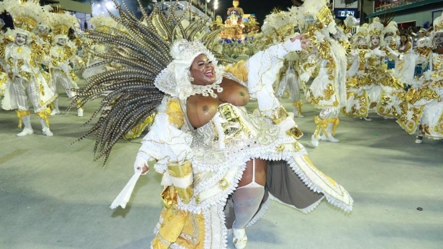 Jojo Todynho no desfile da Beija-Flor - Thyago Andrade/Brazil News