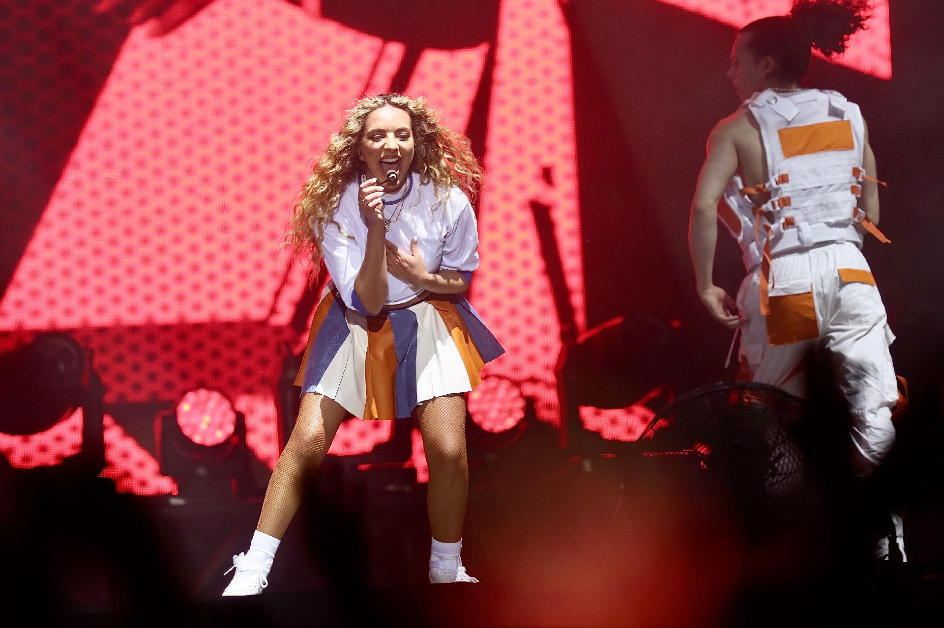 Grupo Little Mix se apresenta no festival GRLS!, em São Paulo - Iwi Onodera/UOL