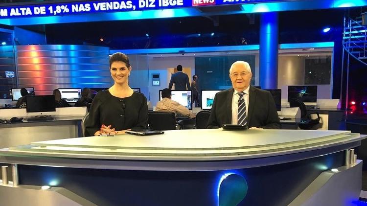 Mariana Godoy e Boris Casoy apresentam o 'RedeTV! News' - Reprodução/Instagram - Reprodução/Instagram