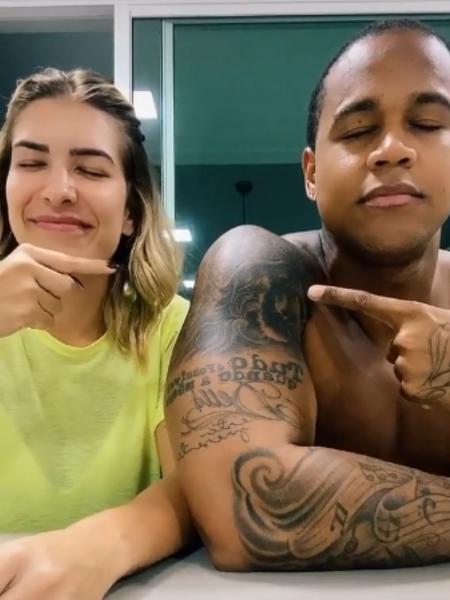 Léo Santana e Lore Improta gravam desafio no TikTok após volta do namoro - Reprodução/Instagram