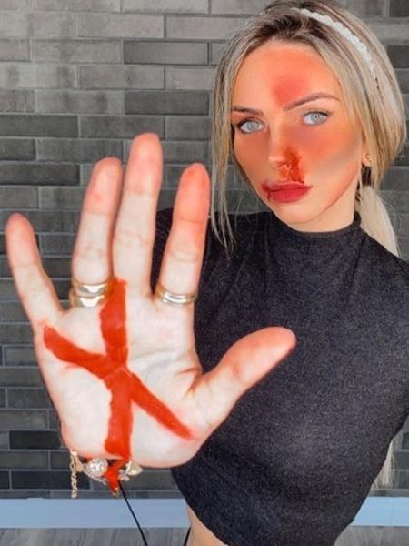 A influencer Mariana Vidotto quer ajudar outras vítimas de violência doméstica - Reprodução/Instagram