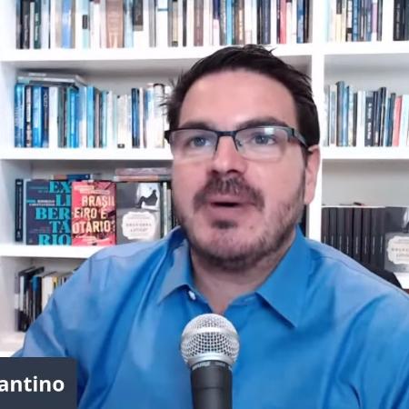Constantino em live no YouTube: comentarista foi demitido da Jovem Pan - Reprodução/YouTube