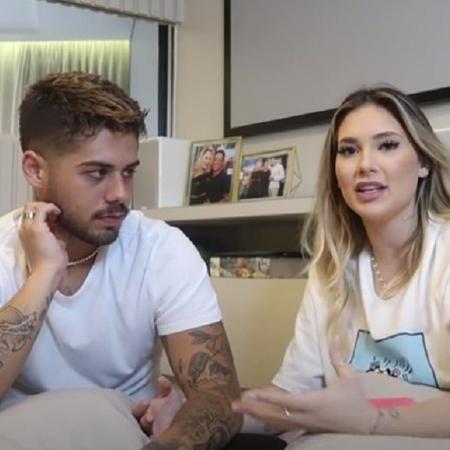 Zé Felipe e Virginia Fonseca revelaram nomes em vídeo - Reprodução/YouTube
