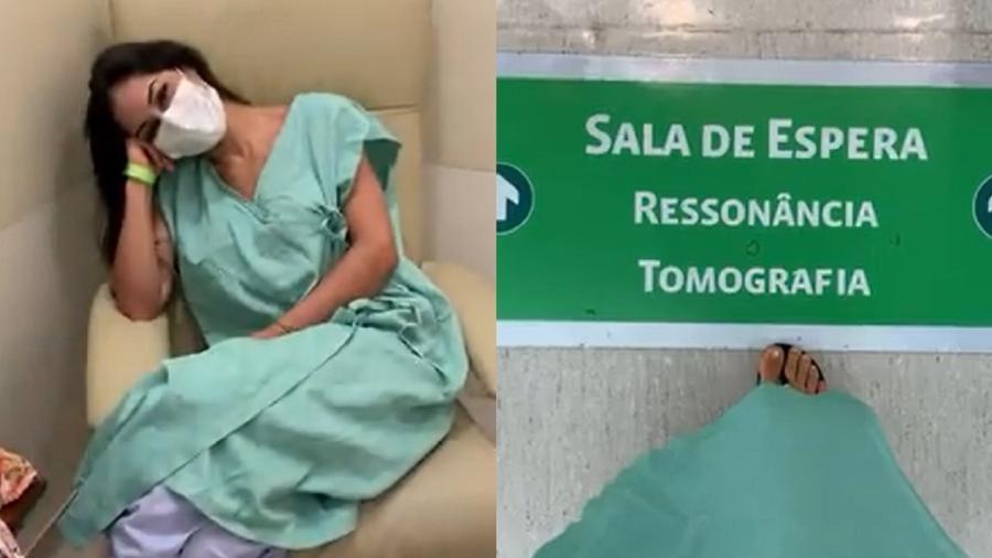 Mayra Cardi mostra cenas no hospital nas redes sociais - Reprodução/Instagram