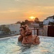 Tamy Contro e Projota na piscina da casa dos dois - Reprodução/Instagram