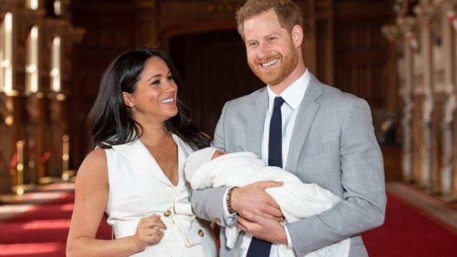 O primeiro filho do casal, Archie, nasceu em maio de 2019 - GETTY IMAGES