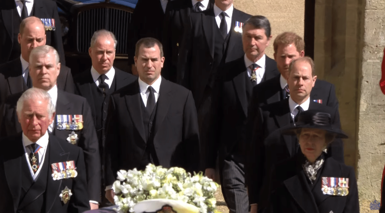 Funeral do príncipe Philip no Castelo de Windsor - Reprodução / Youtube