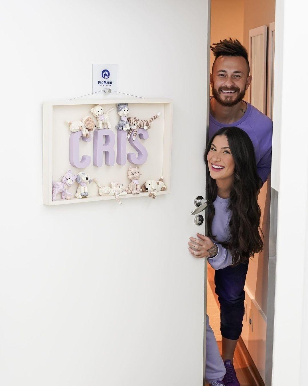 Bianca Andrade e Fred deixam maternidade com o filho Cris - Reprodução/Instagram