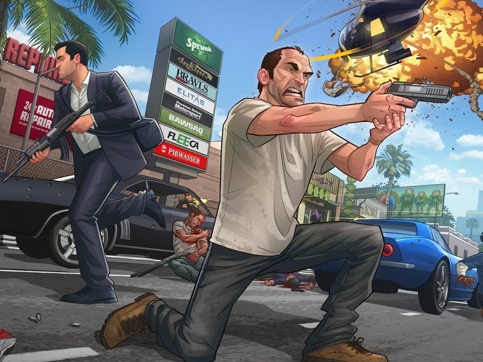 Grand Theft Auto GTA V (PC) Em PT-BR Atualizado + DLCs - Rei Dos