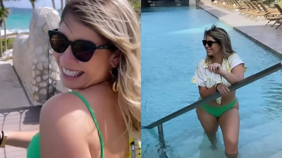 Marília Mendonça e o namorado, o cantor Murilo Huff, curtem férias no México em resort de luxo - Reprodução/Instagram