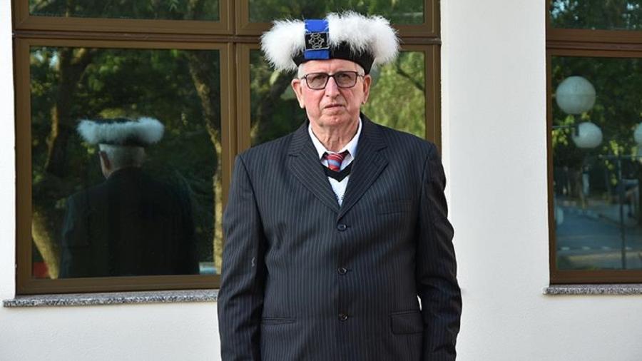 Formado em agronomia, seu Danilo realiza sonho antigo aos 73 anos - Camila Guedes/Divulgação/Universidade de Passo Fundo