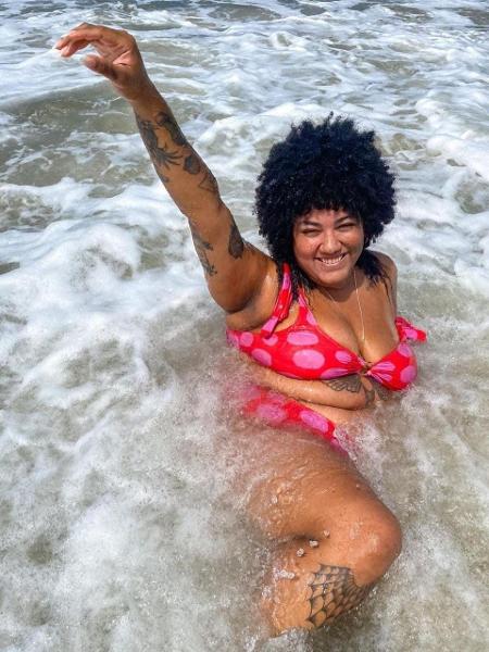 A influenciadora Juliana Santana: sem medo de curtir o verão - Reprodução/Instagram