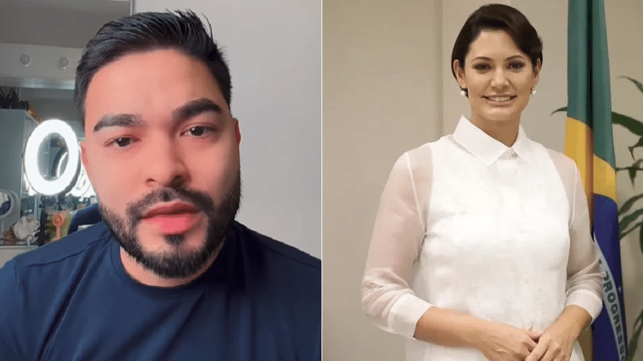 Yudi Tamashiro ganha apoio de Michelle Bolsonaro após declarar voto no presidente - Reprodução/Instagram