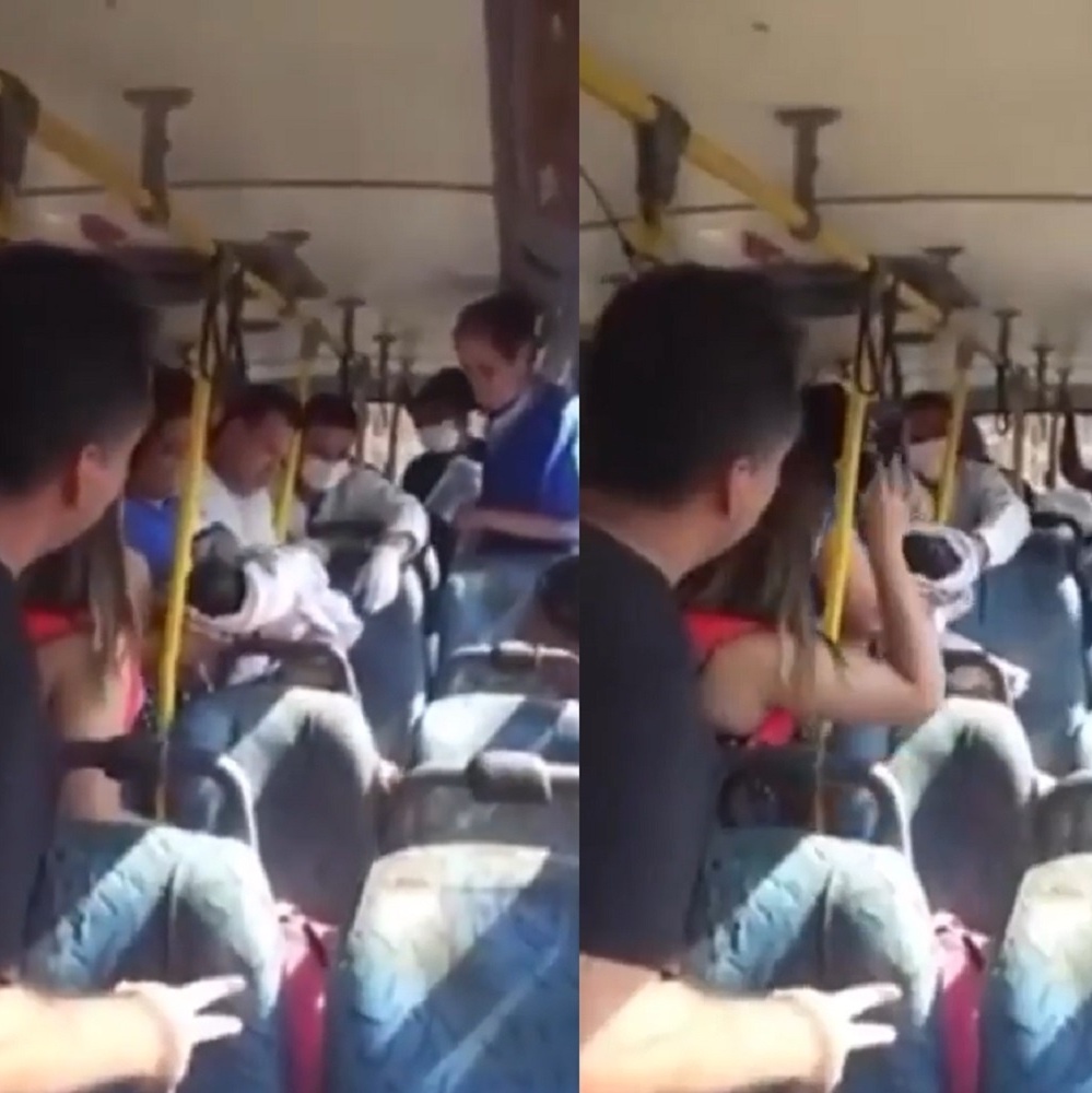 Mulher entra em trabalho de parto e dá à luz em ônibus, no Rio