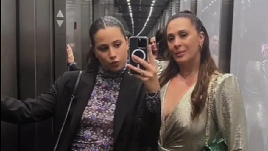 Claudia Raia e a filha, Sophia, são barradas em balada de Nova York