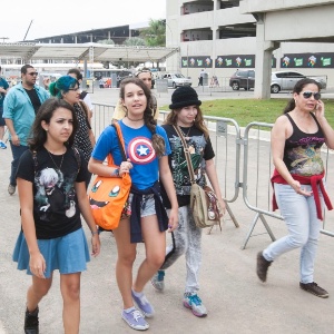 3.dez.2015 - Público começa a chegar para a Comic Con Experience 2015, no Centro de Exposições São Paulo Expo - Lucas Lima/UOL
