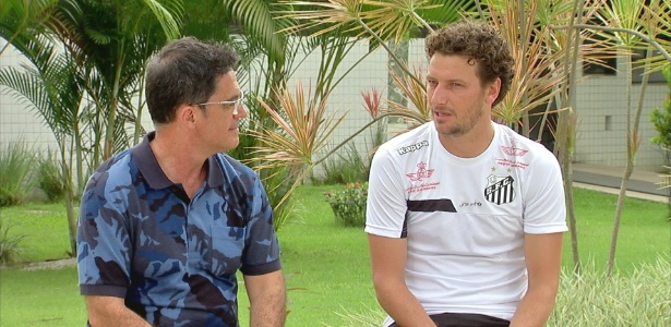 Fernando Fernandes entrevista Elano no "Papo de Boleiro" - Divulgação - Divulgação