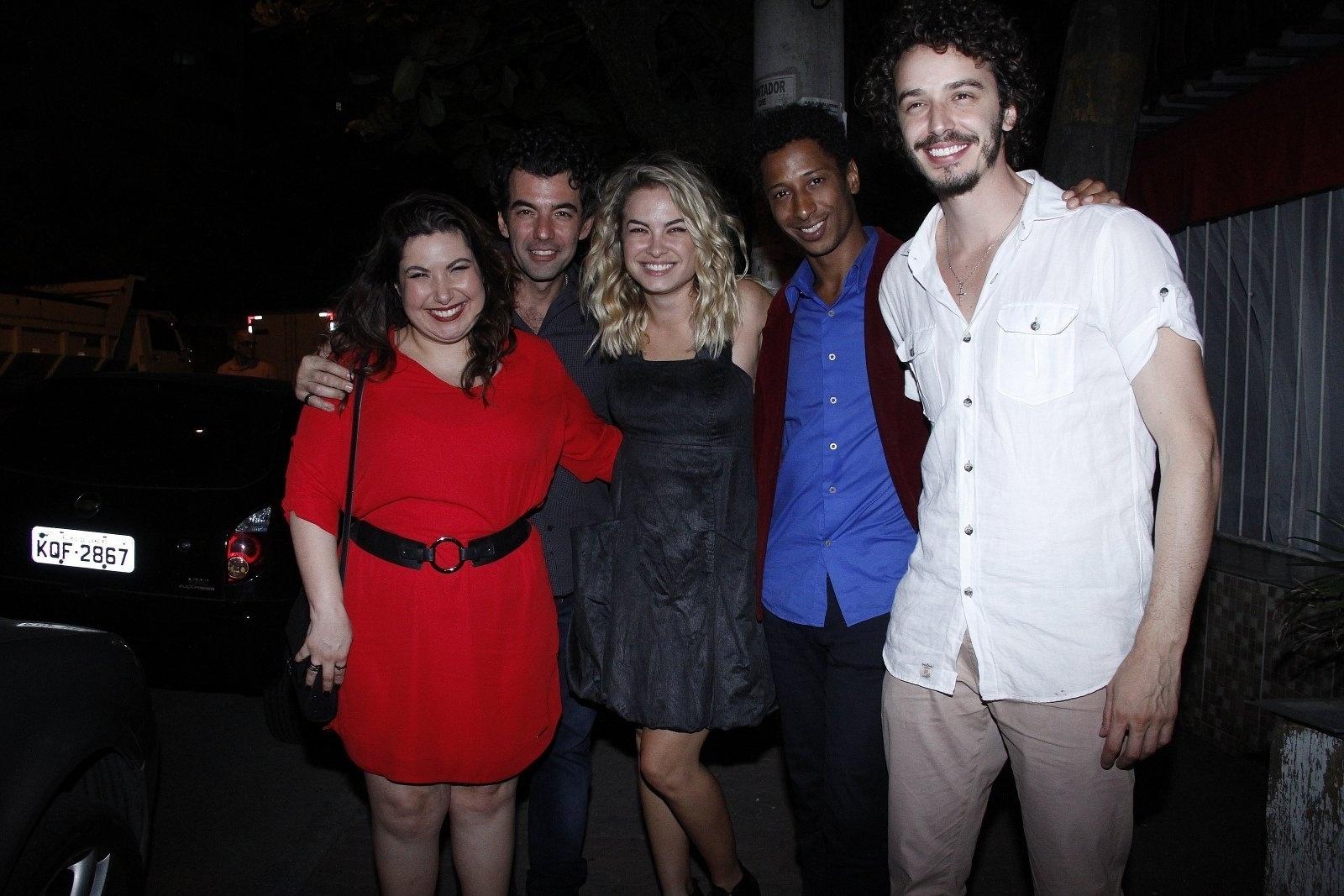 Elenco reunido - Marcos Ferreira / Brazil News