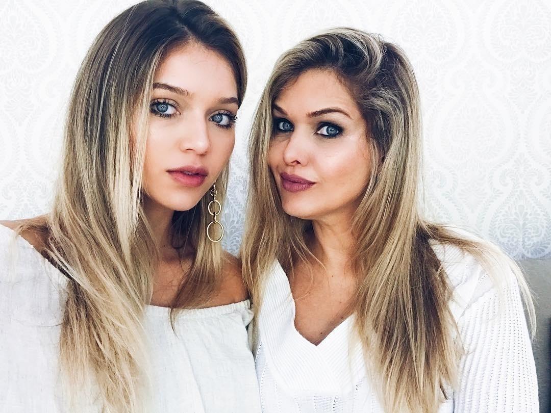 Lyandra é muito parecida com a mãe Andréa Mota - Reprodução/Instagram
