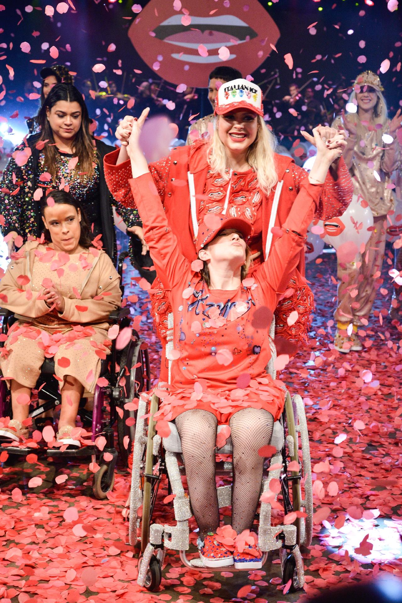 Andressa e Belle comemoram lançamento da coleção de moda inclusiva - Divulgação