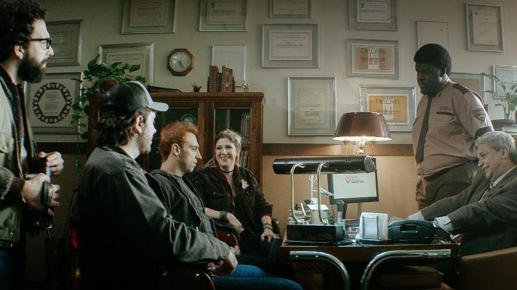 Cena do filme "Exterminadores do Além Contra a Loira do Banheiro" - Divulgação - Divulgação